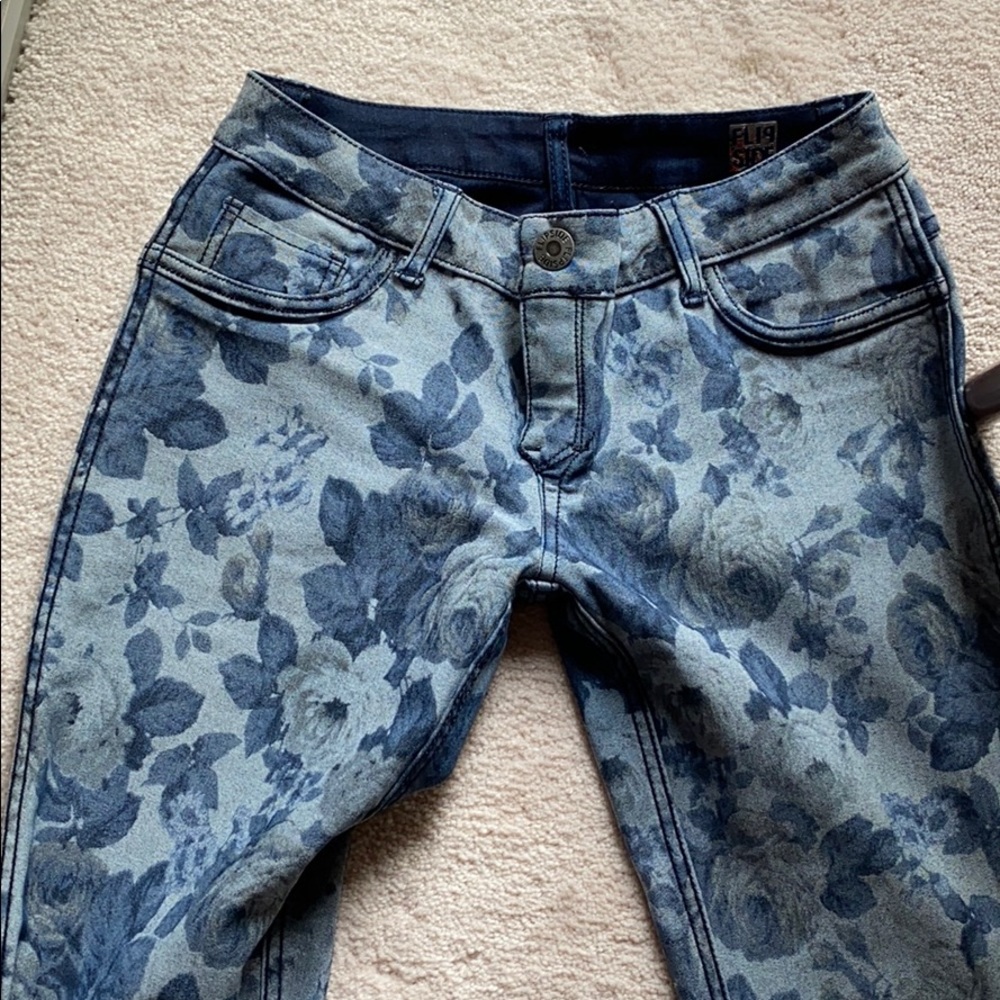 Flip Side jeans. Reversible skinny jeans.